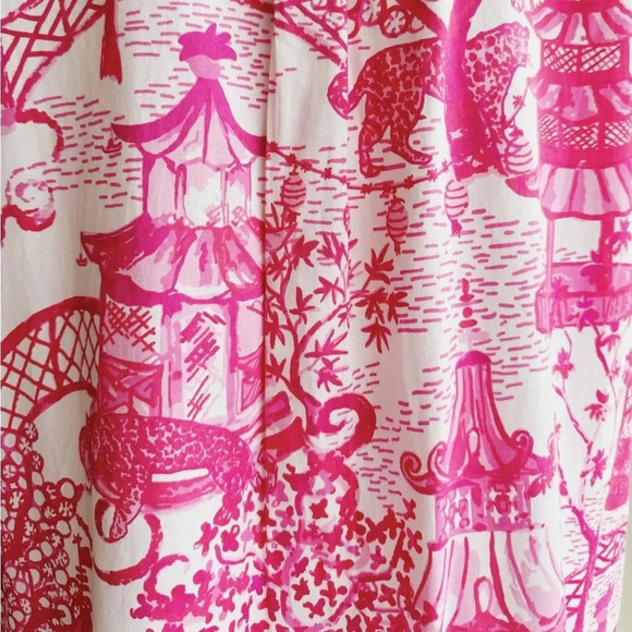 JAYES STUDIO | Garden Party Sateen Day Dress | S (6-8) - Picture 6 of 7